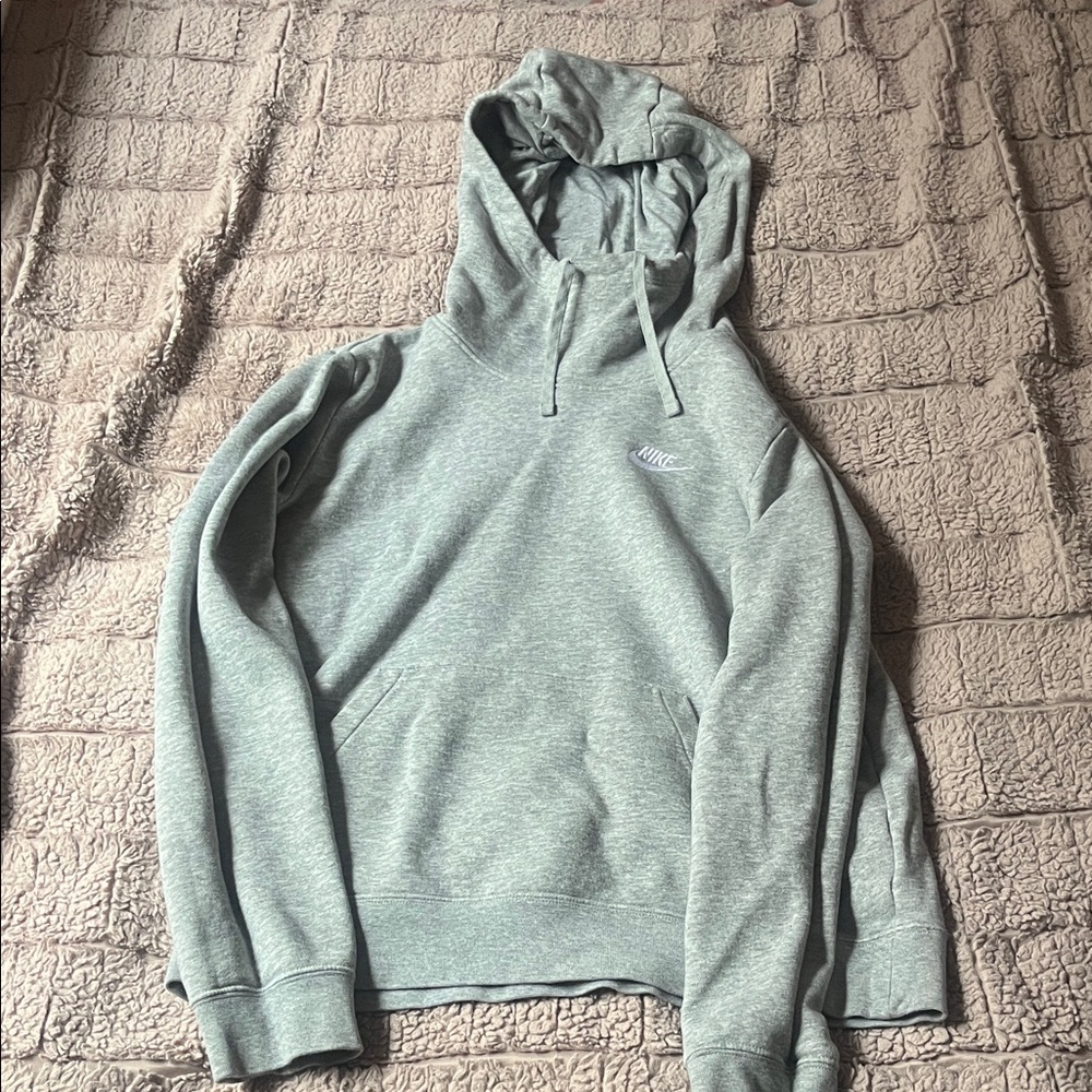 Nike unisex grey hoodie amazing condition